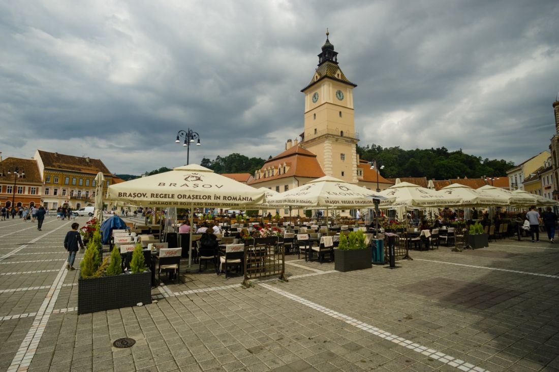 Brașov main square