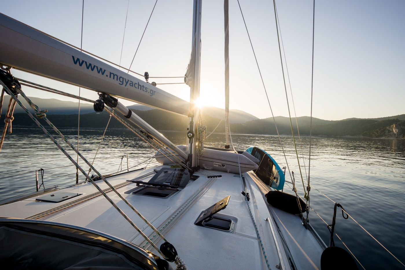 Sailing across the Ionian Islands