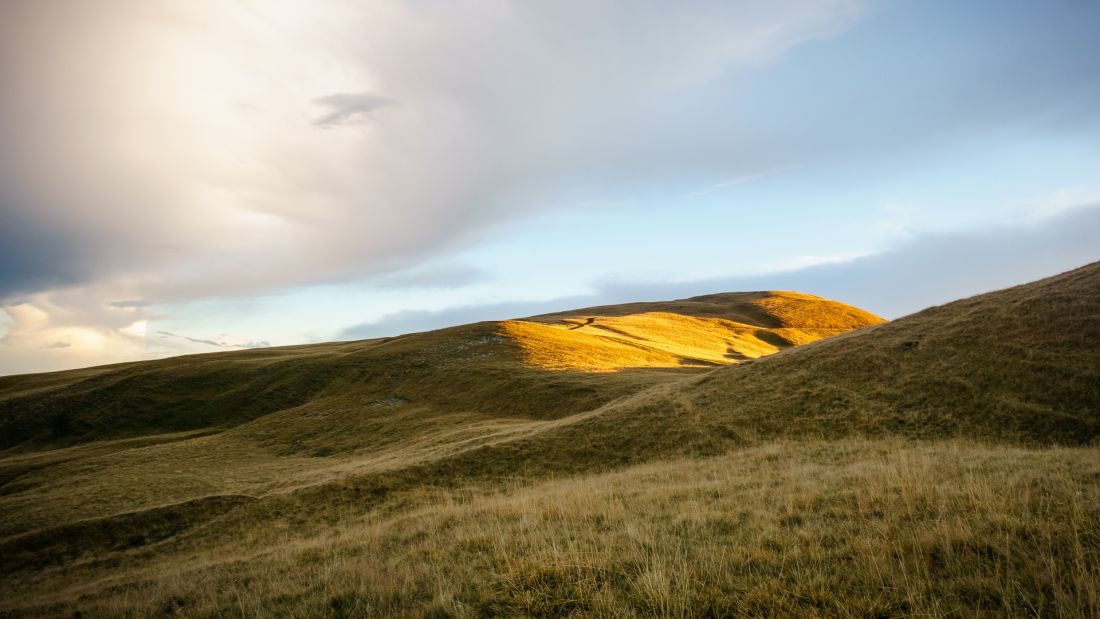 A little Carpathian gift - golden sun after the rain.