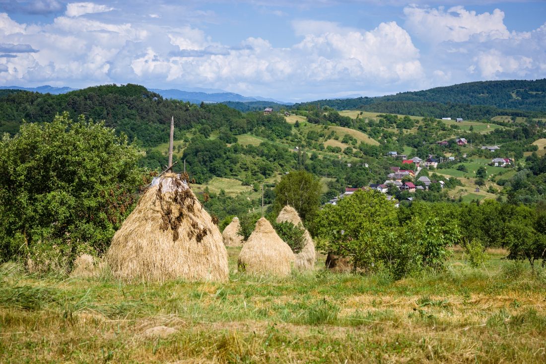 Typická krajina Maramureše.