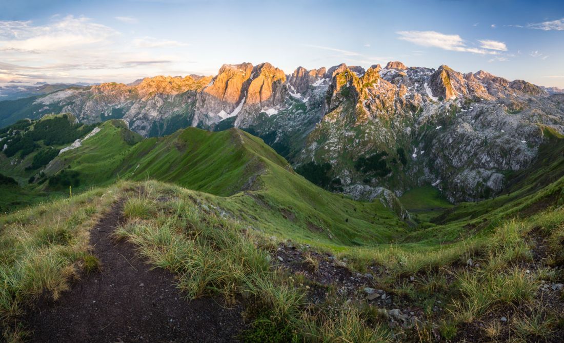 Karanfili a cesta z Talijanky na Valušnici.