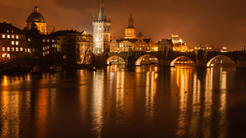 River evening