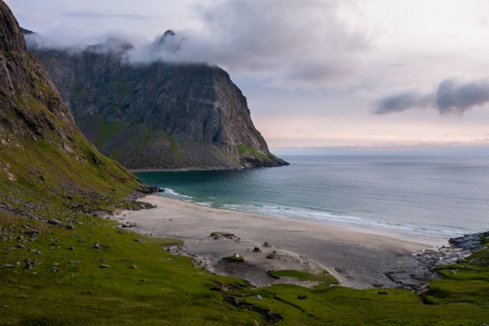 Kvalvika beach