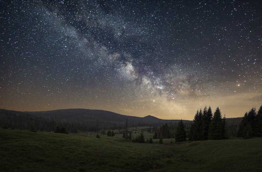 Darkest hour of night