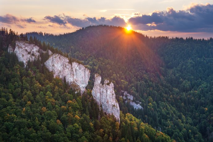 Rocks in Fatra mountains