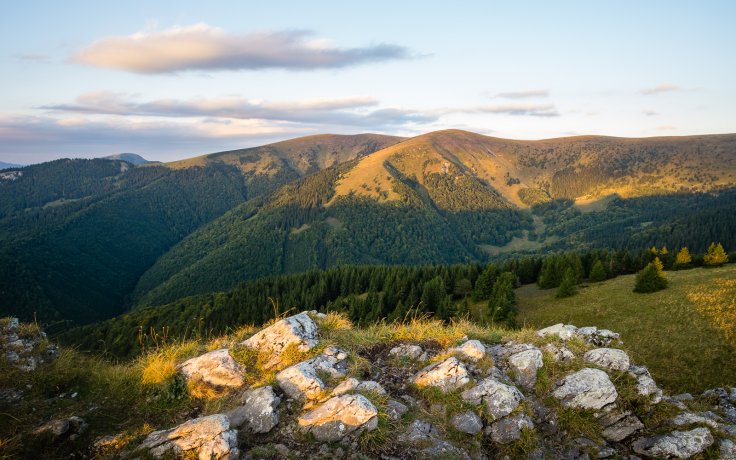 Večer ve Veľké Fatře