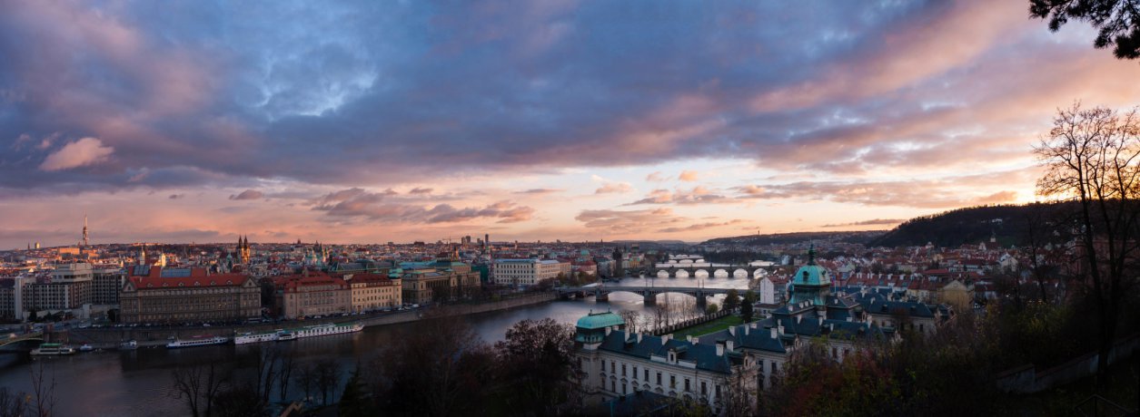 View from Letná