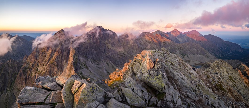 The smallest high mountains in the world