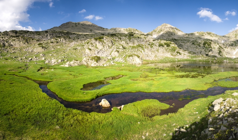 Swamps below Tevno lake