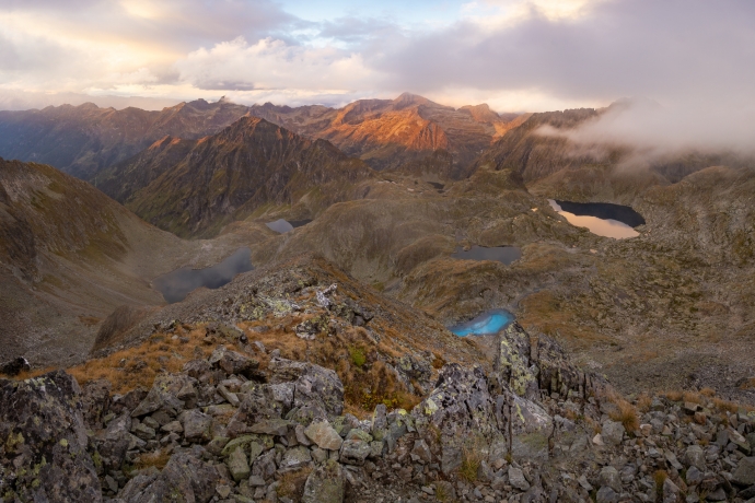 Lower Tauern in autumn colours