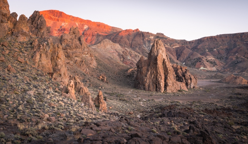 Volcanic desert