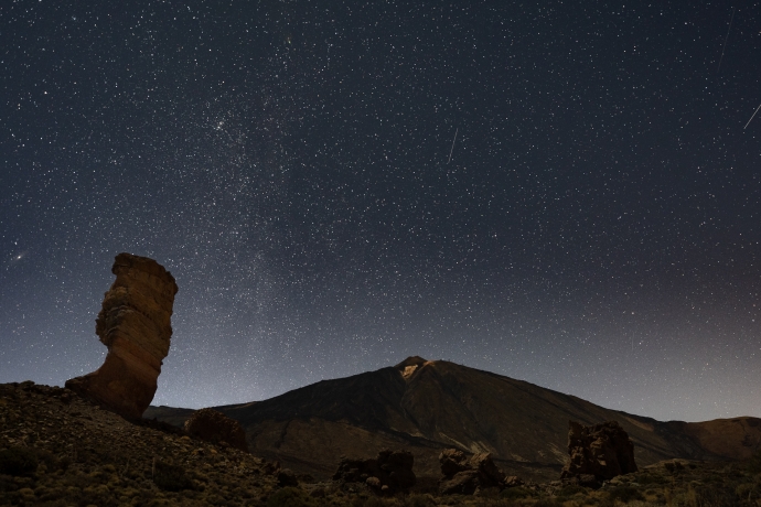 Stars over Teide