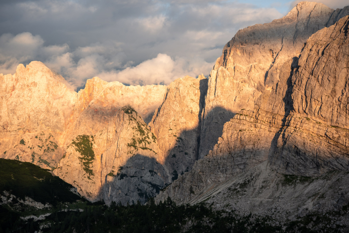 Walls of Julian Alps