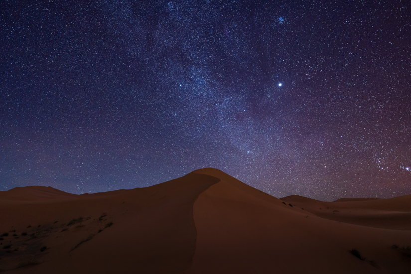 Stars over the desert