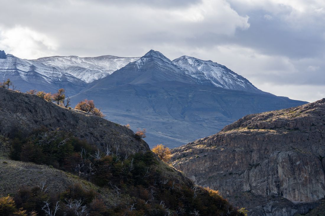 Patagonské hory.