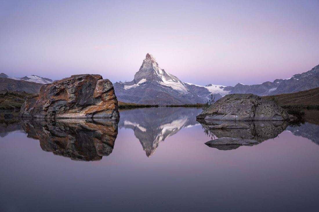 Východ slunce u Stellisee.